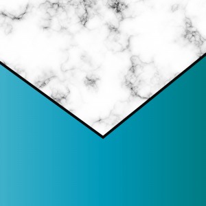 ABSTRACT TURQUOISE MODERN MARBLE